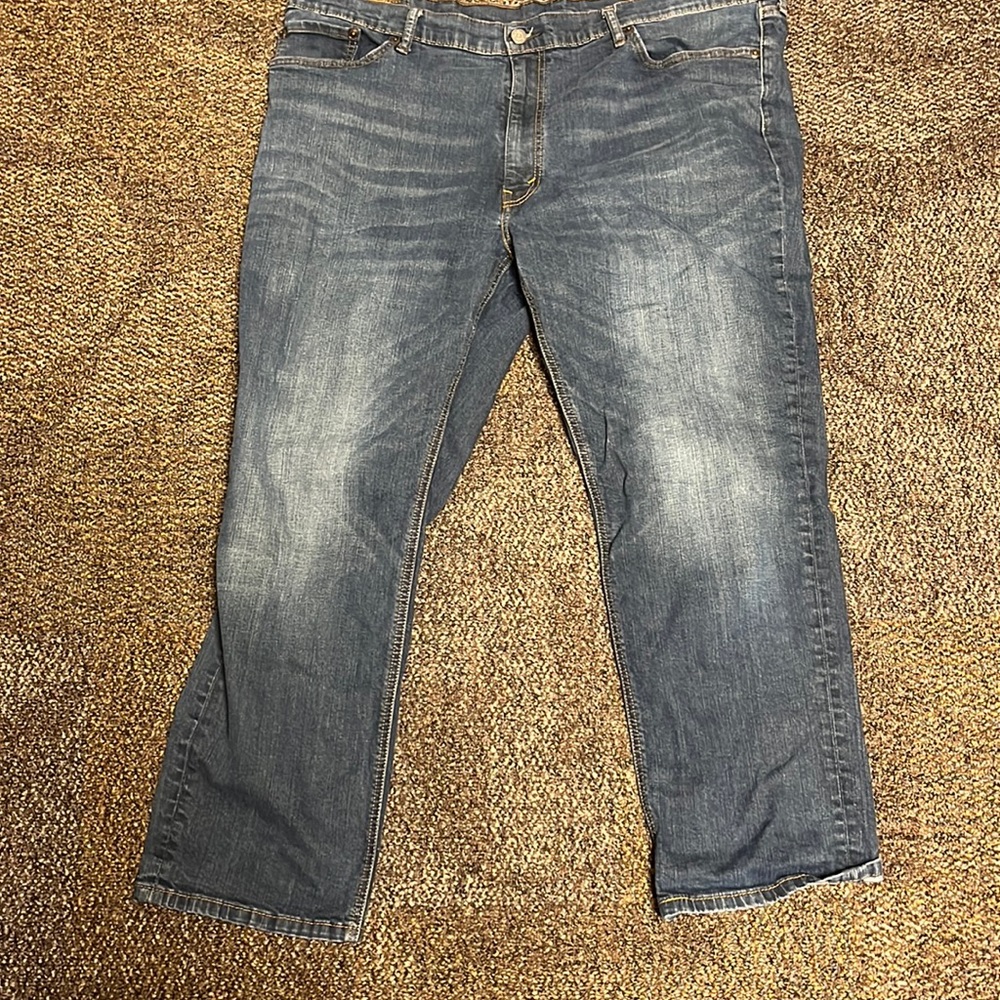 Levi 541 46 x 30 used men jeans med-dark blue
